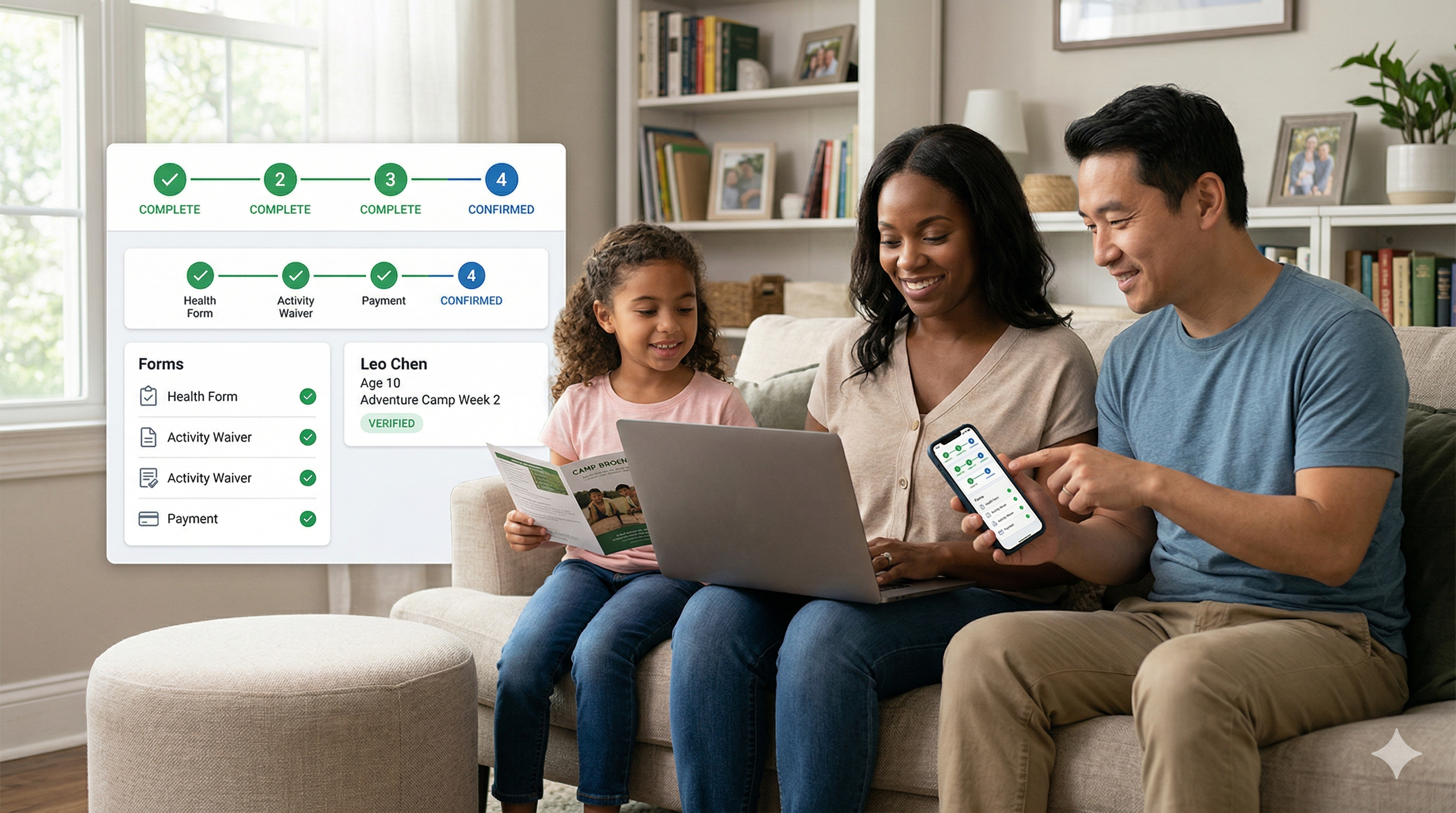 Families Feel Confident