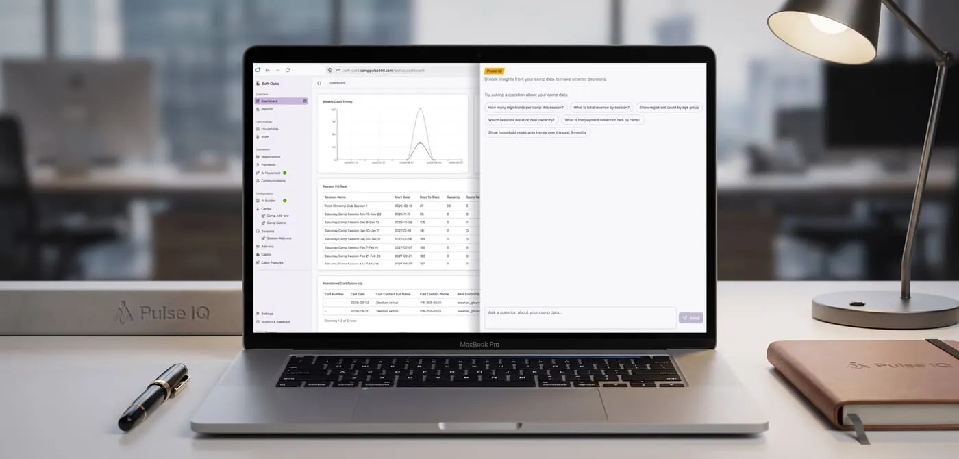 Pulse IQ natural language reporting - CampPulse 360